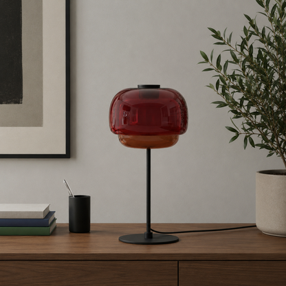 Ember Glass Table Lamp